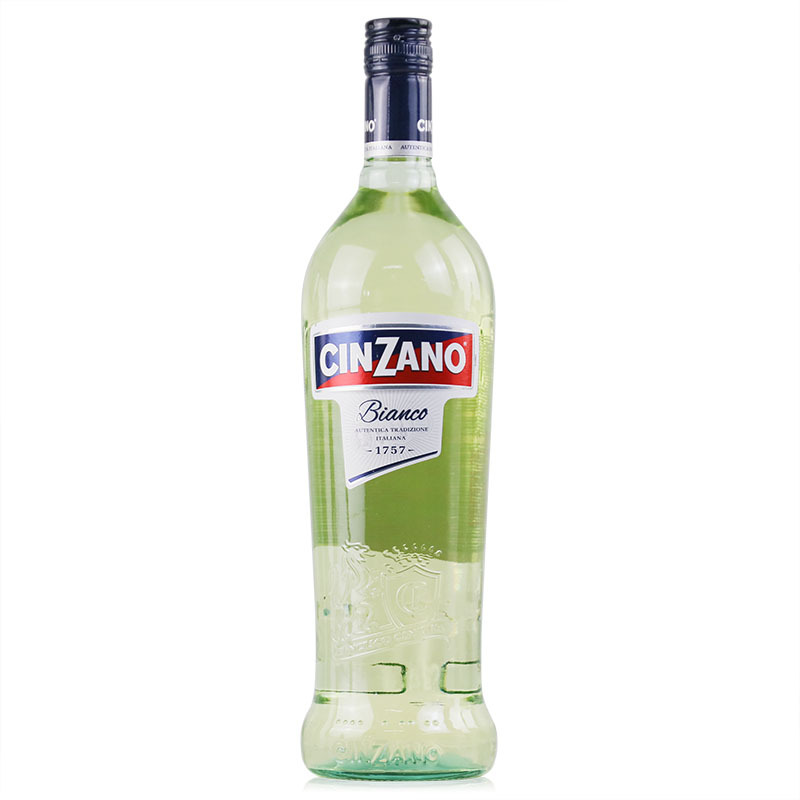 cinzano 仙山露白味美思配制酒 威末酒鸡尾酒 洋酒意大利进口 1l