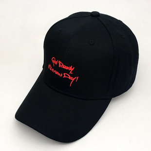 棒球帽女黑白色