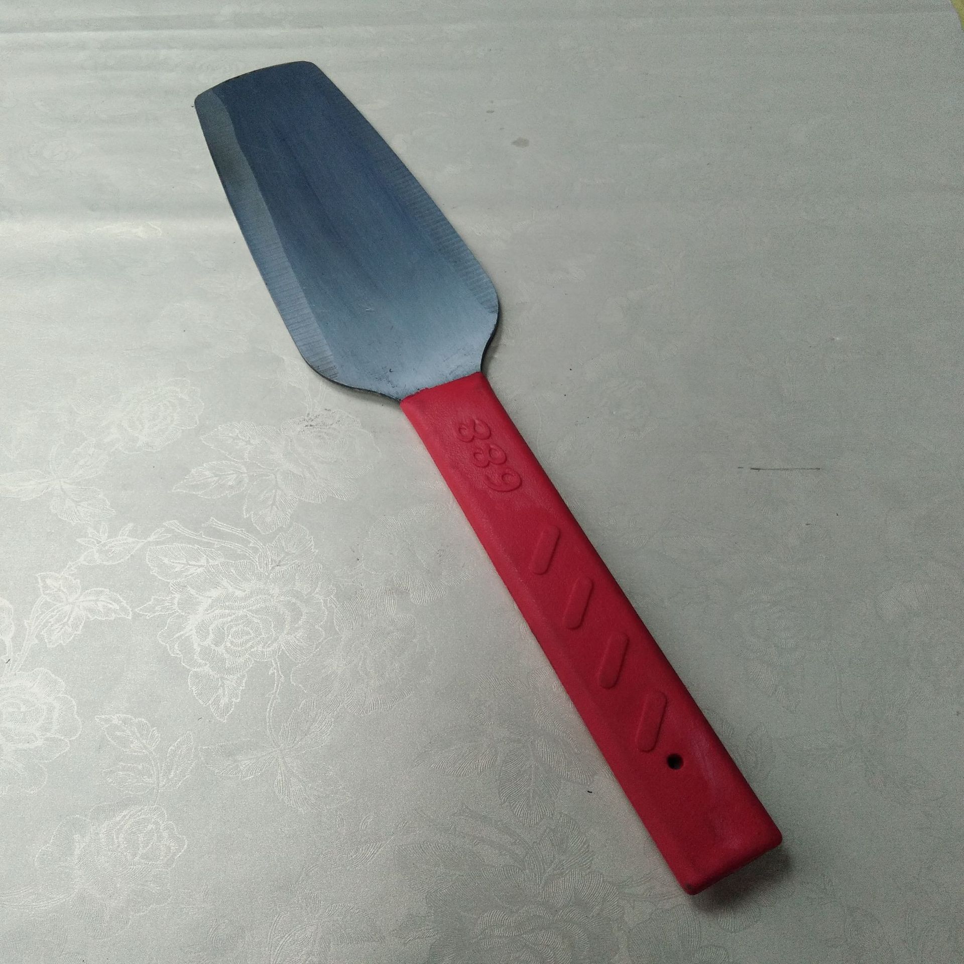 锻打双面砖刀 砌墙刀瓦刀工具 砍砖泥工瓦刀 胶柄砖刀 瓦刀