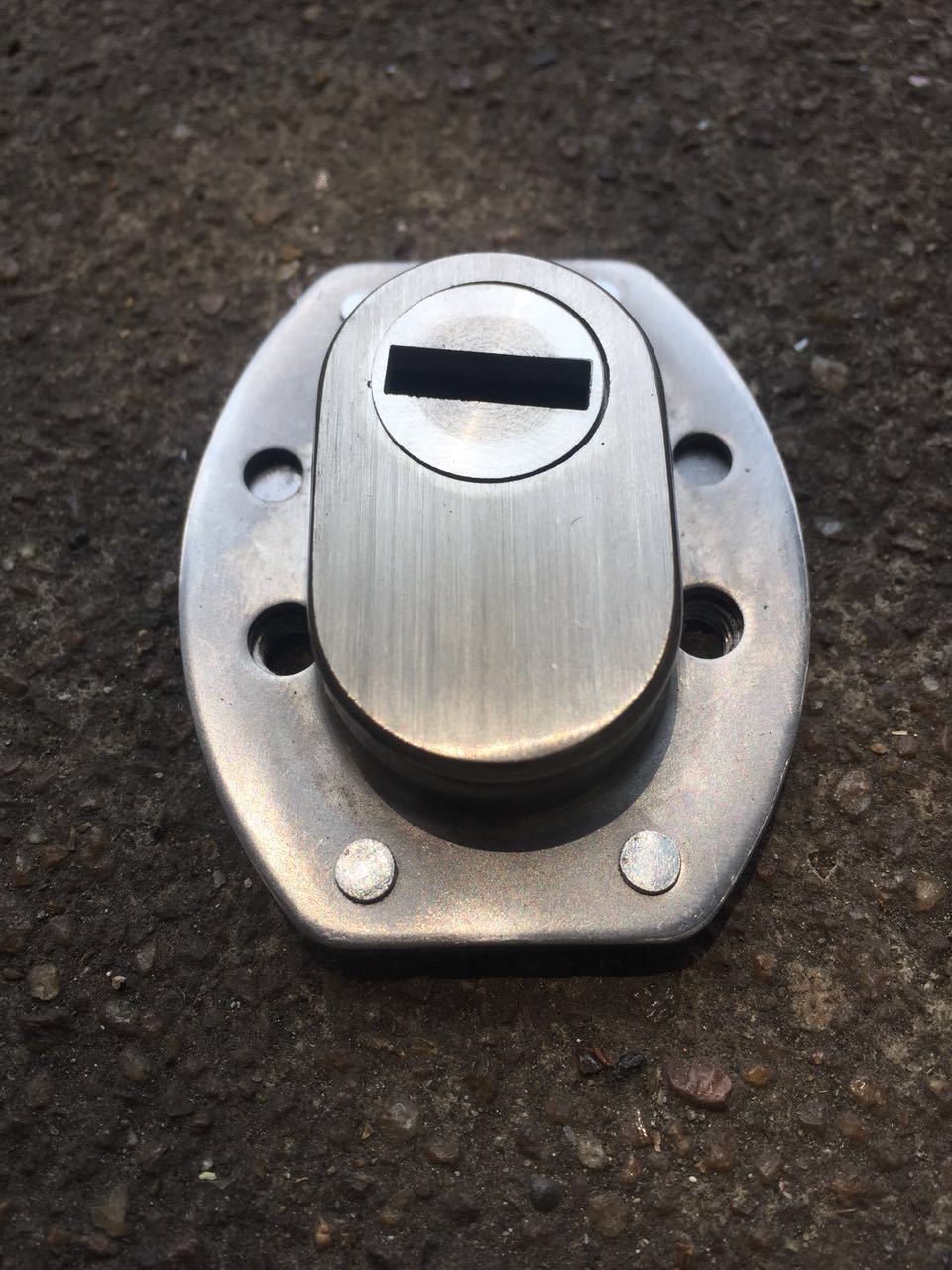 不锈钢防盗门锁具配件 不锈钢加厚护盖 锁芯罩 护盖 加厚精铸护盖