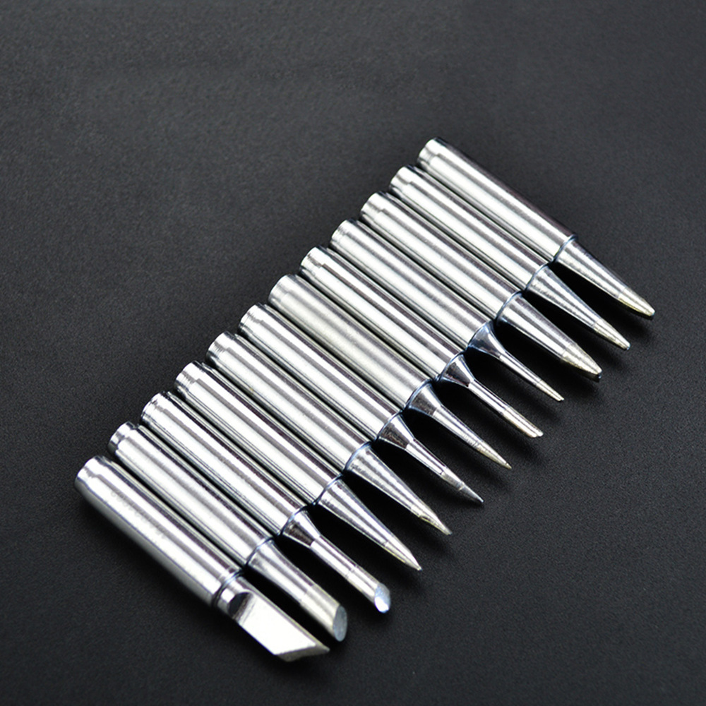 高品质936焊台电烙铁烙铁头刀头 马蹄 特尖 一字型扁头900m烙铁头