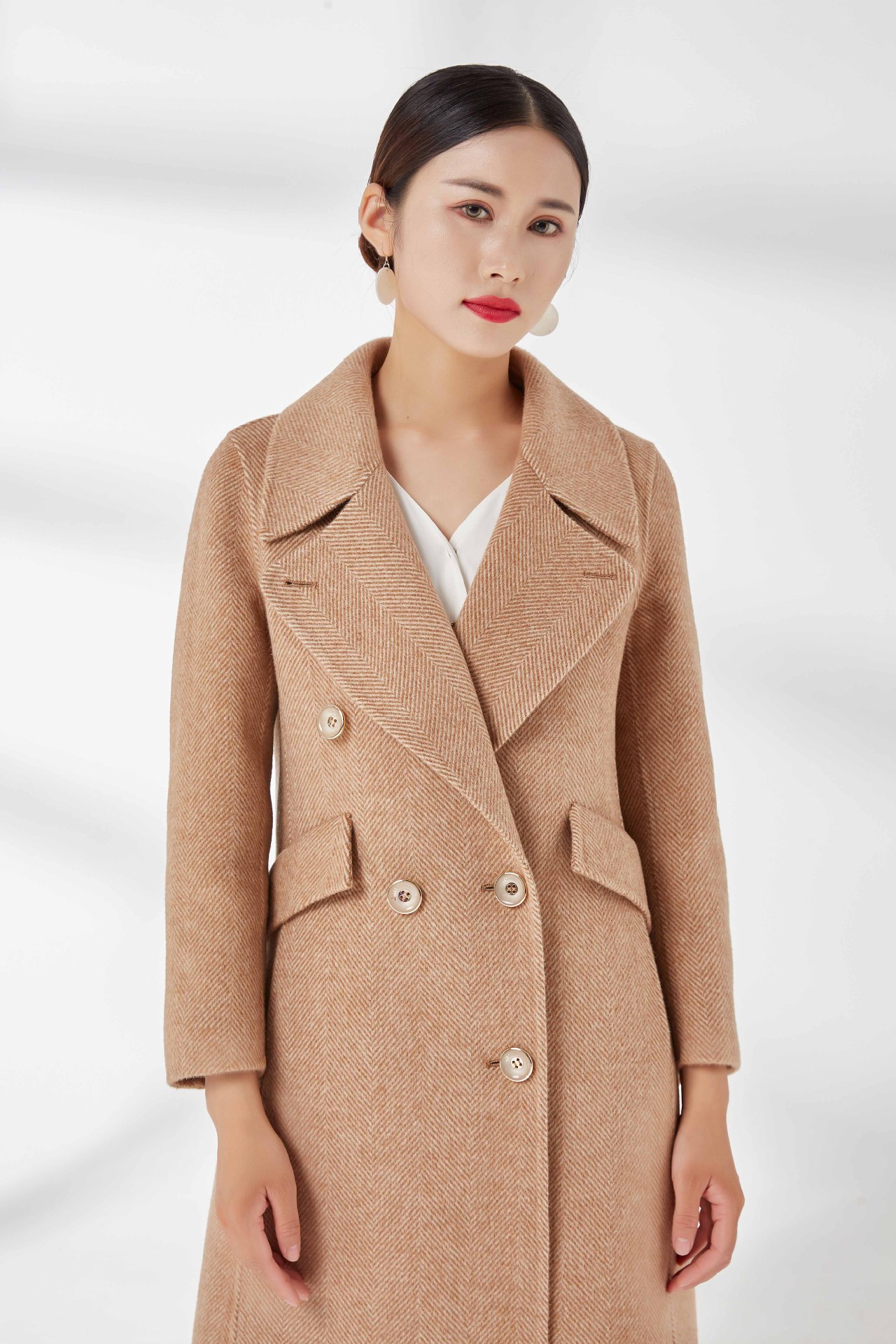 淑女心情冬装毛呢