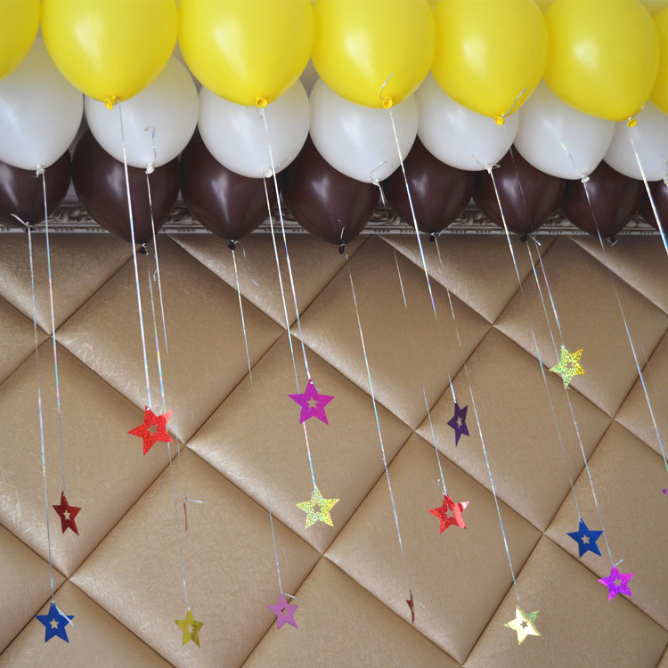 小熊兔子生日派对主题棕色乳胶球 儿童生日布置背景墙装饰乳胶球