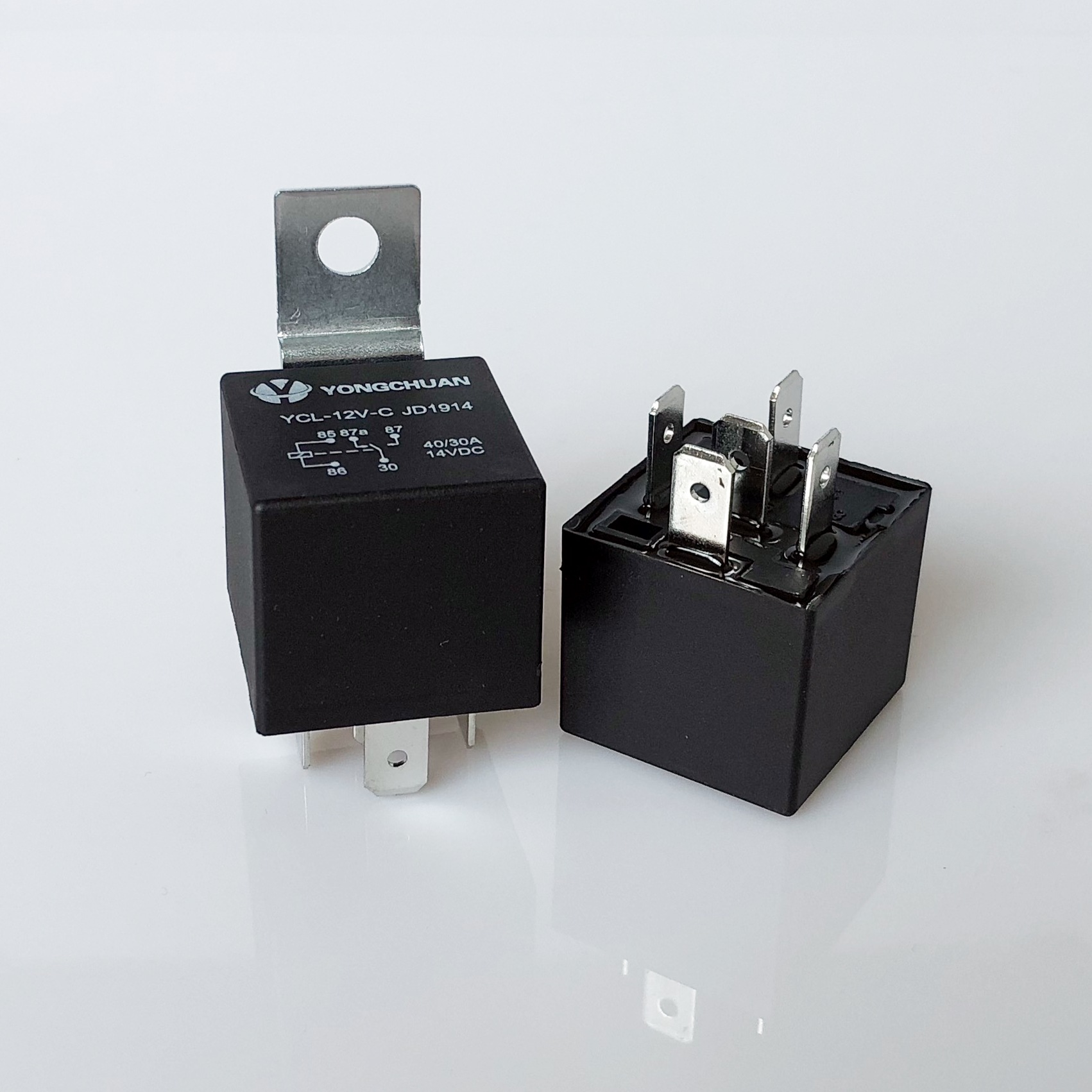 ycl-12v-c 40a 12v 汽车继电器 常开 常闭 碰碰车配件-阿里巴巴