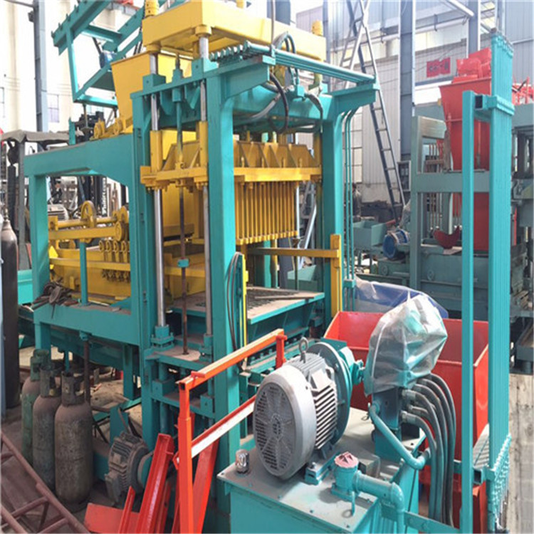 多功能花砖机水泥条纹砌块砖机马路花砖机设备全自动液压水泥砖机