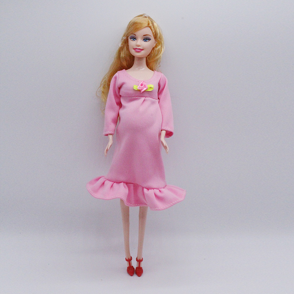 依芭蒂比孕妇娃娃怀孕搪胶娃娃 大肚娃娃带搪胶婴儿娃娃批发混批