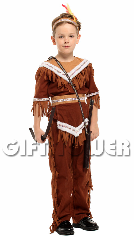 舞台表演服狂欢节b-0223部落小酋长装扮