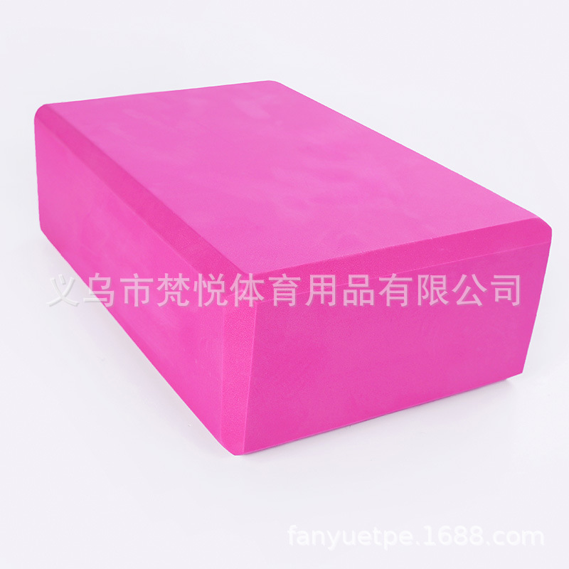 Yoga Block Eva125 G Eva Factory Wholesale Adult and Children Dance Leg Stretches Practice Soft Open Touch Stone Cross the River