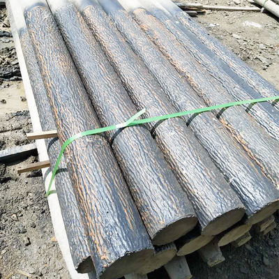 产地货源现货 广东 山东 精品推荐河道绿化仿木桩 仿木栏杆 木桩