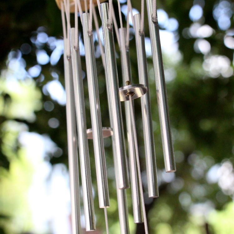 木质金属管风铃 创意精品饰品家居装饰挂件 一帆风顺门挡