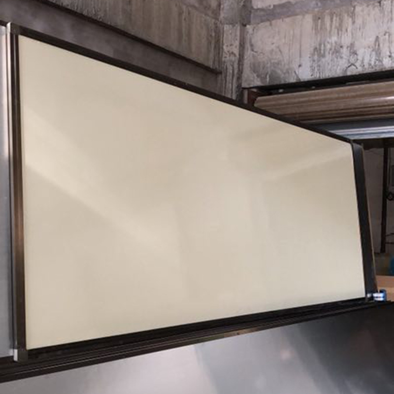 教学黑板铝合金边框米黄板 微光量子哑光投影板不反光 单面留言板