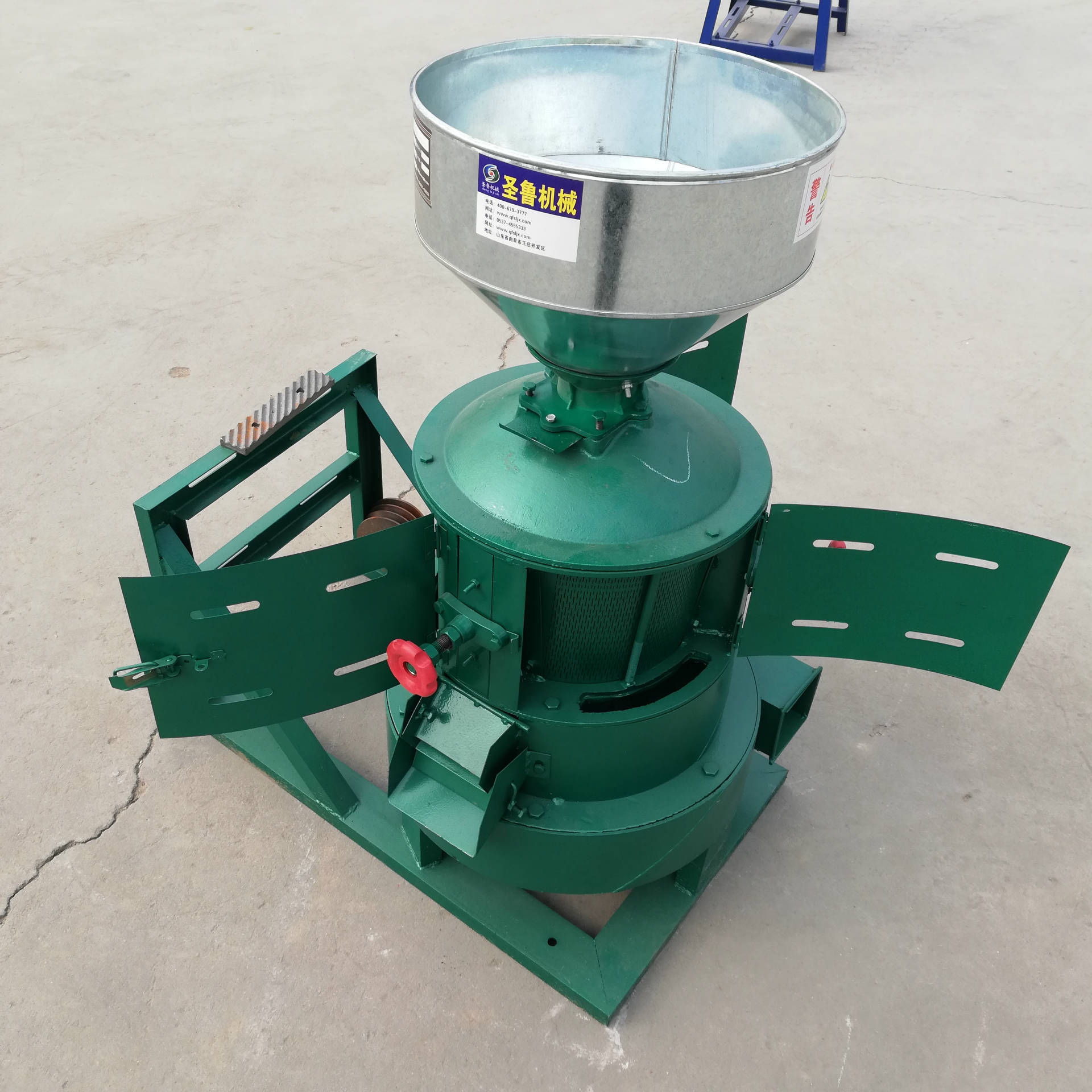 稻谷一放进去出来都变成米了小型碾米机稻谷碾米机