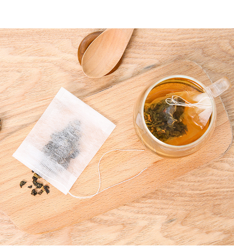 家用泡茶袋抽线反折款一次性空泡茶包袋泡煮炖过滤袋煎药调料包袋