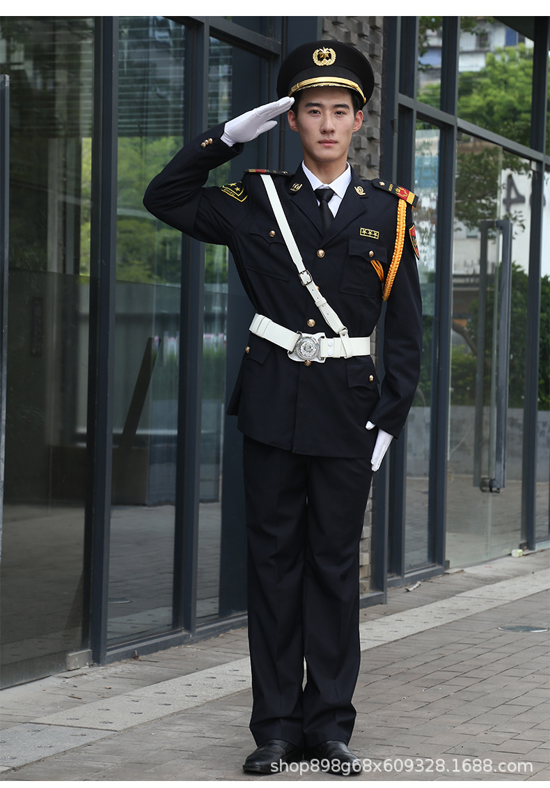 售楼部物业保安服案场礼宾套装酒店安保服装汽车4s店保安制服