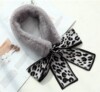 Explosive money Ribbon Fur collar Korean Edition Leopard Fur collar scarf Collar Rabbit's hair Plush keep warm Collar Explosive money Ribbon Fur collar Korean Edition Leopard Fur collar scarf Collar Rabbit's hair Plush keep warm Collar