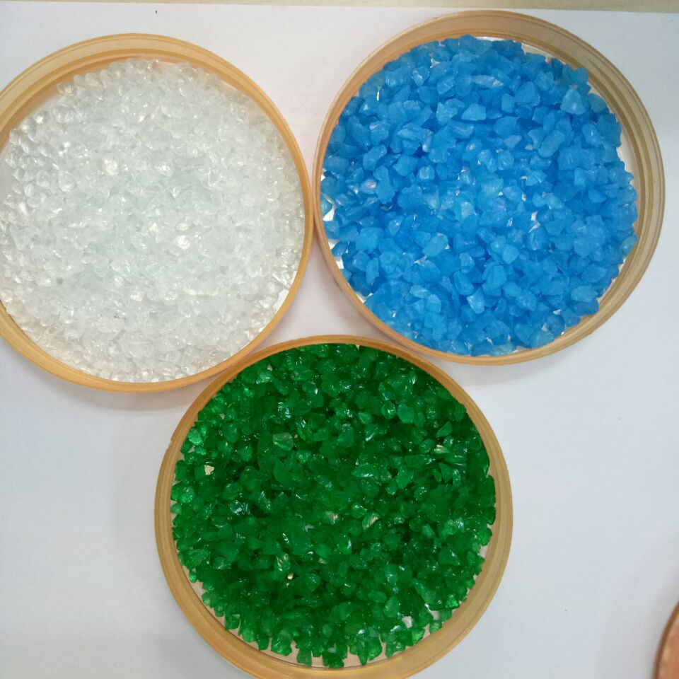 玻璃砂 装饰用水晶玻璃砂 彩色玻璃砂 多种颜色