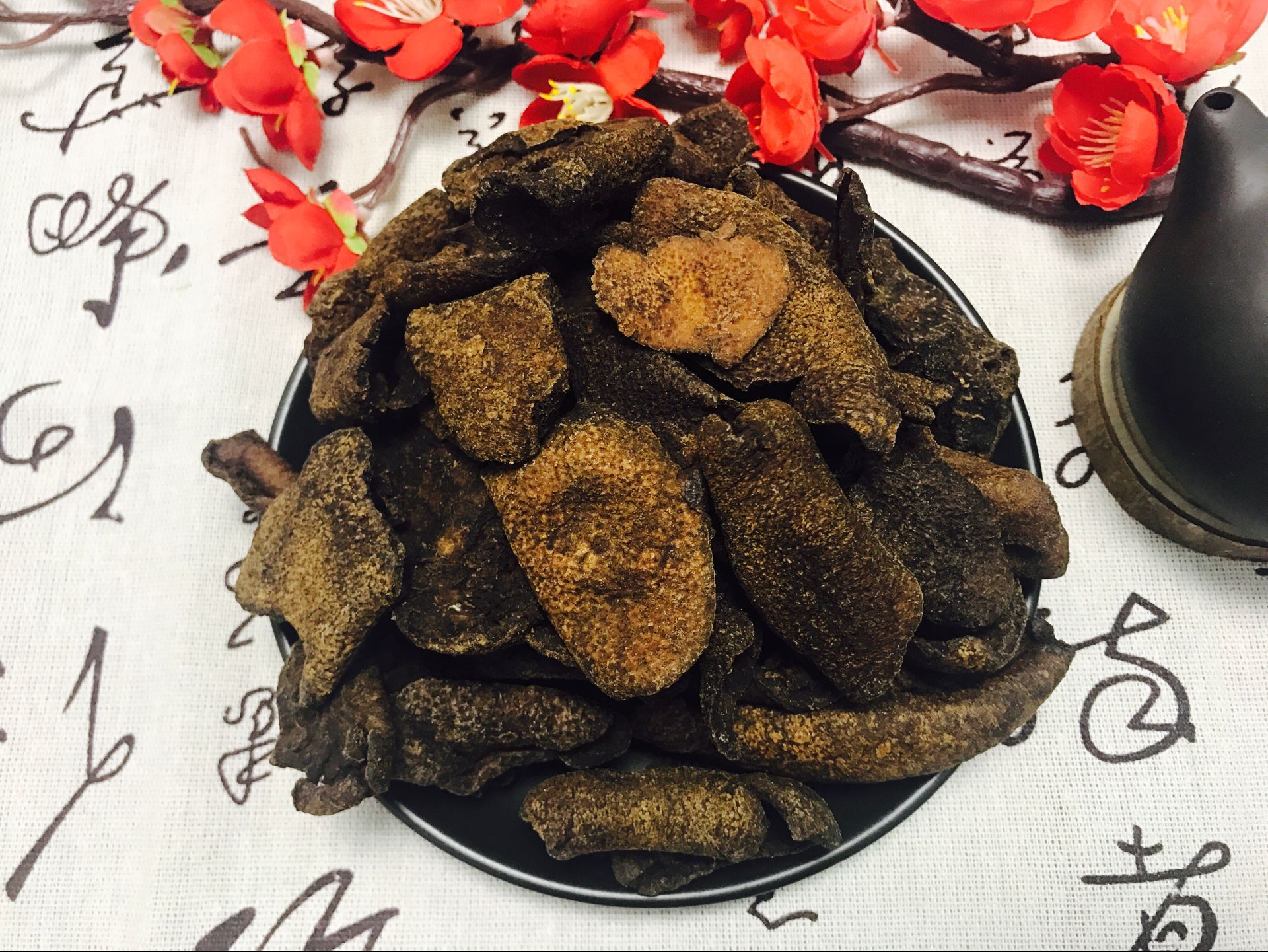 黑陈皮老陈皮 10斤装陈皮茶 陈皮干 老陈皮片 大红皮蜜饯果脯