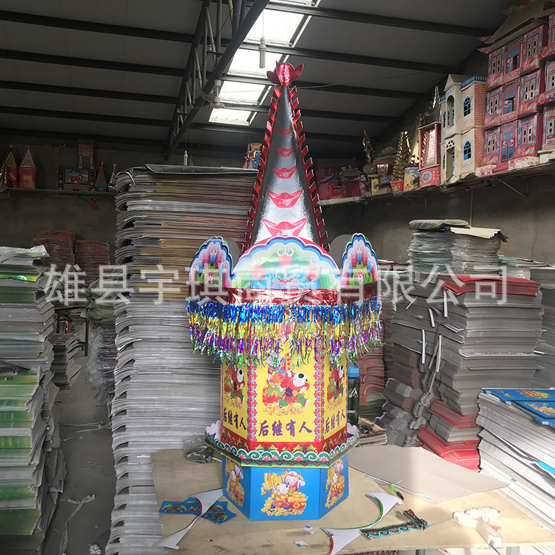 河北雄县鸿运纸品批发 殡葬用品 纸活 花圈后继有人子孙发达-阿里巴巴