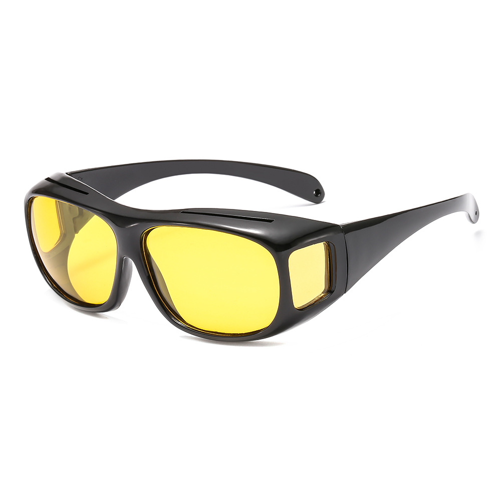 新款夜视镜司机驾驶偏光镜夜间开车镜防远光眼镜夜视套镜