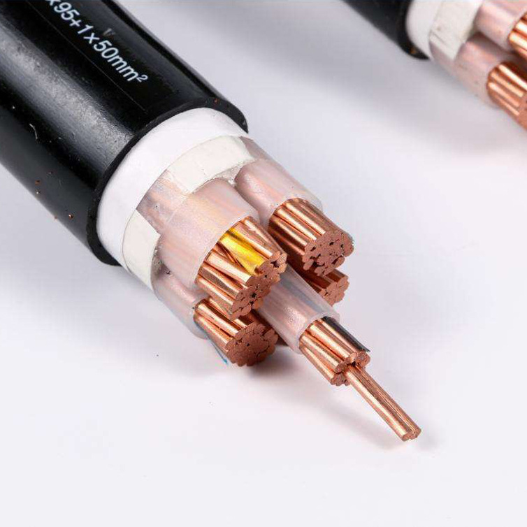 广州珠江电缆wdz-yjy4×10 1×6平方国标铜芯无卤低烟阻燃含税