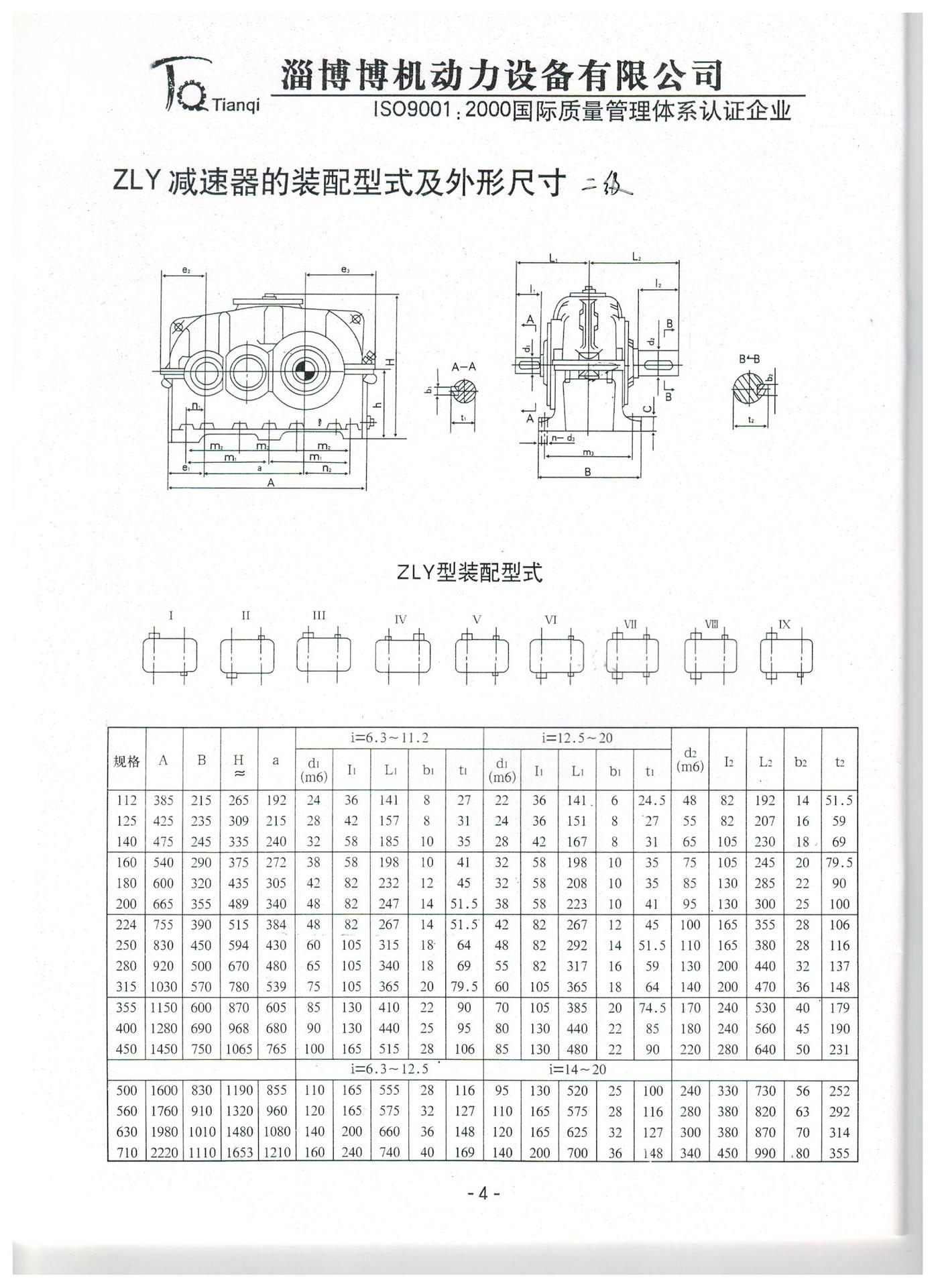 zly减速器 高强度硬齿面减速器 质量保证厂家直销保修一年