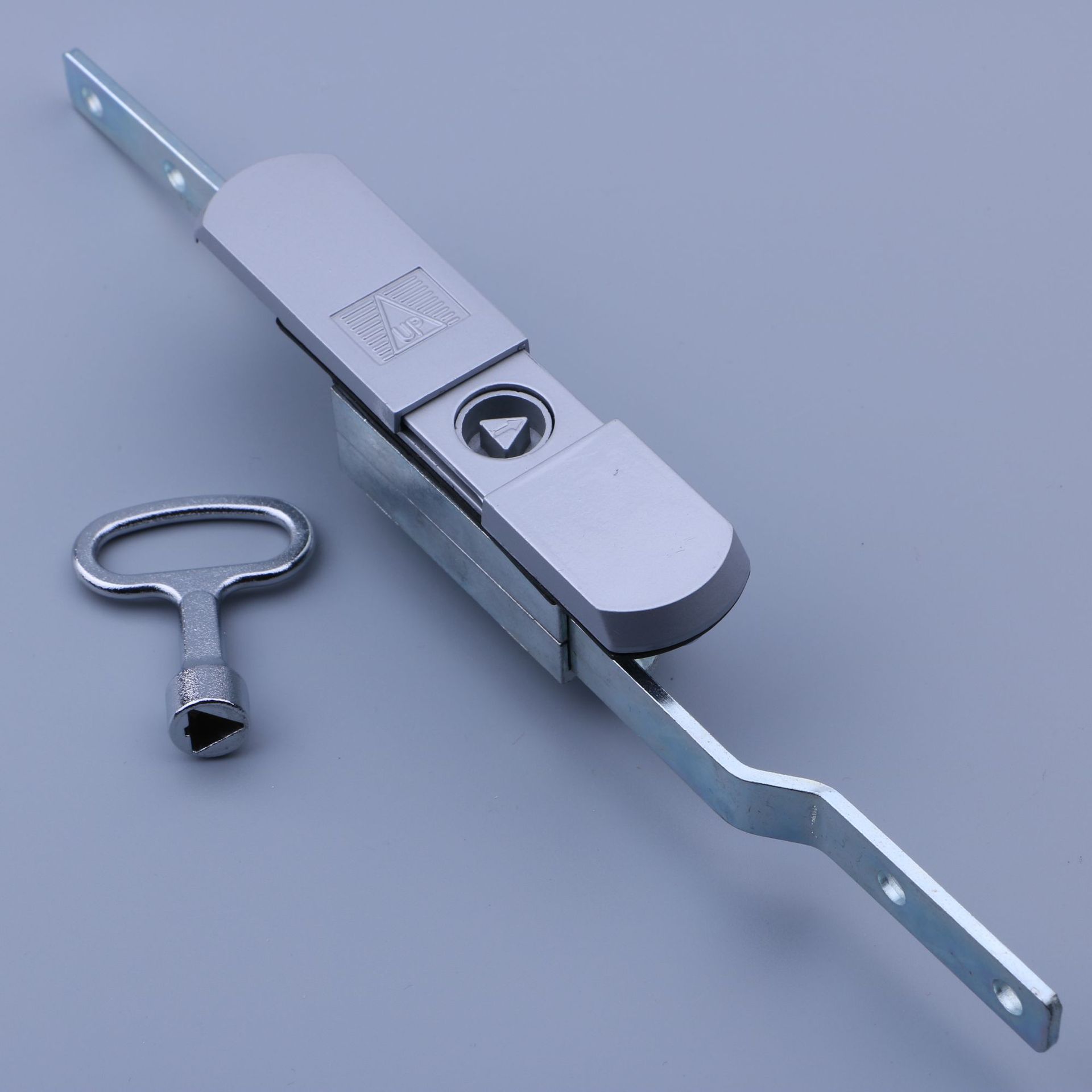 睿于ms820连杆锁 工业设备天地连杆锁 十字铜芯三角锁 配电箱锁