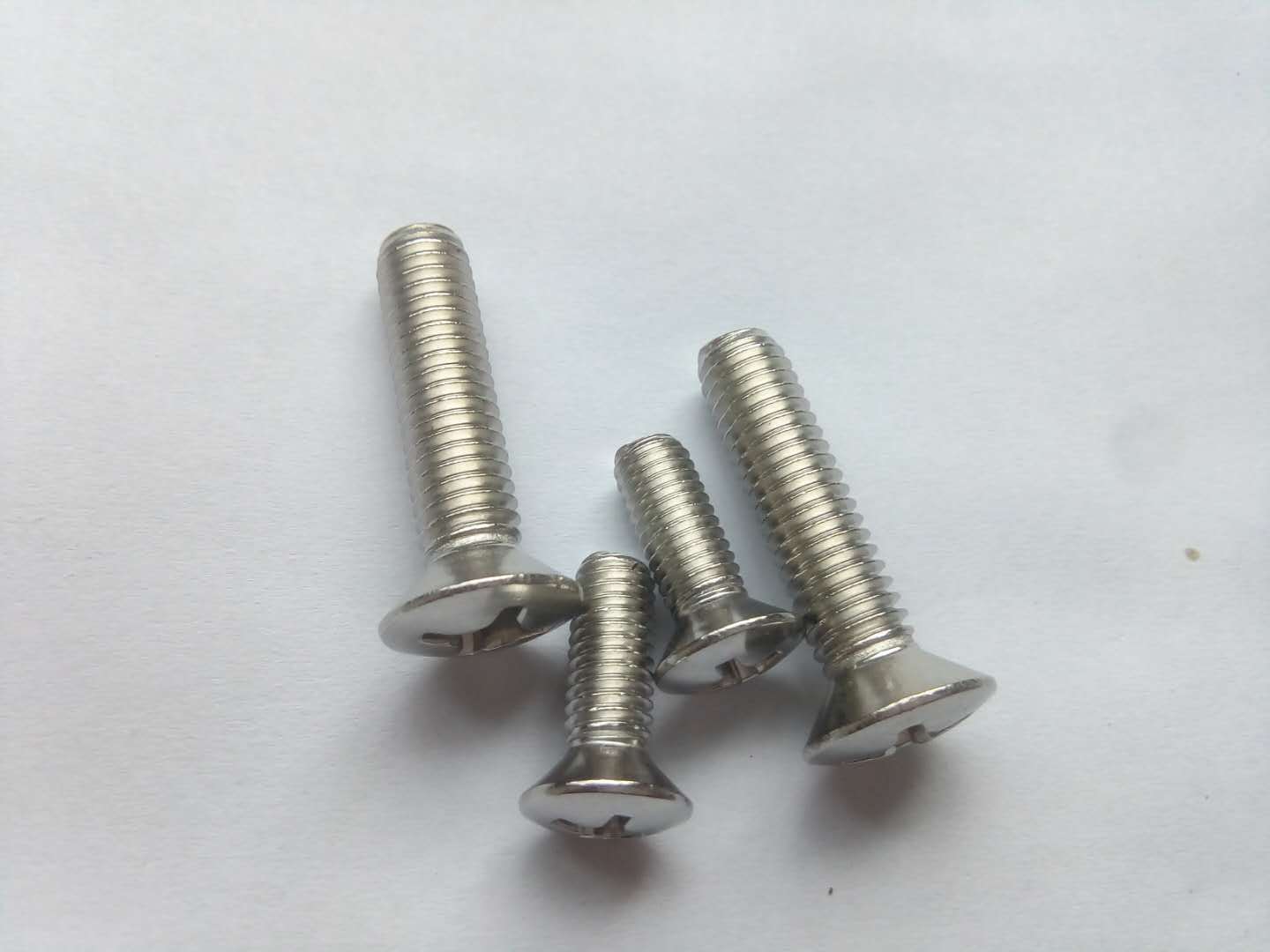 不锈钢十字槽半沉头螺钉 201 304 gb820不锈钢机螺钉 规格齐全