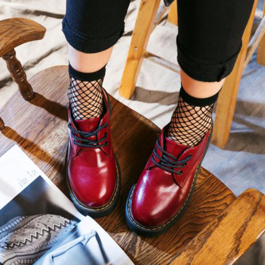 夏季性感短筒渔网袜 短筒薄款网眼袜 网格镂空透气短袜子