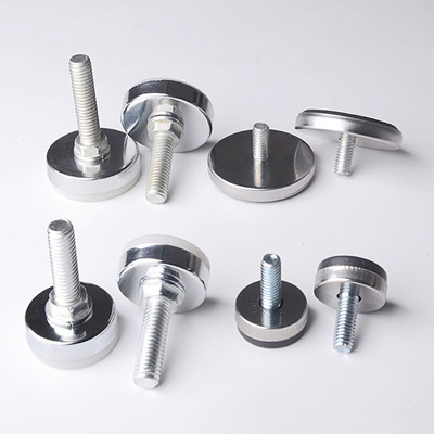 源头厂家直销塑胶圆柱底不锈钢调平螺丝家居机械配件紧固调平螺丝