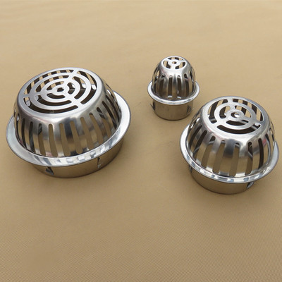 不锈钢地漏75/100/160带插口天台地漏罩阳台地漏卫浴建筑酒店工程