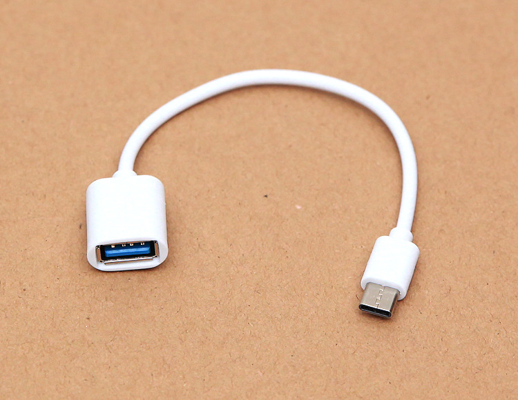 0数据线适用小米4c/5转接头u盘转接线type-c 手机otg转接线