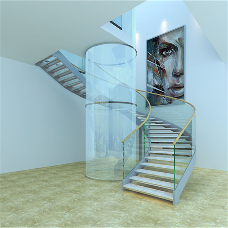 pvc扶手弯钢玻璃护栏弧形楼梯美术管大厅弧形楼梯