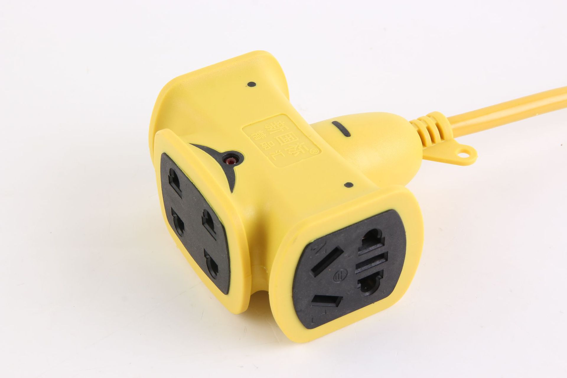 2至50米飞机型地拖带线插座 防爆耐摔工业排插 户外多功能接线板