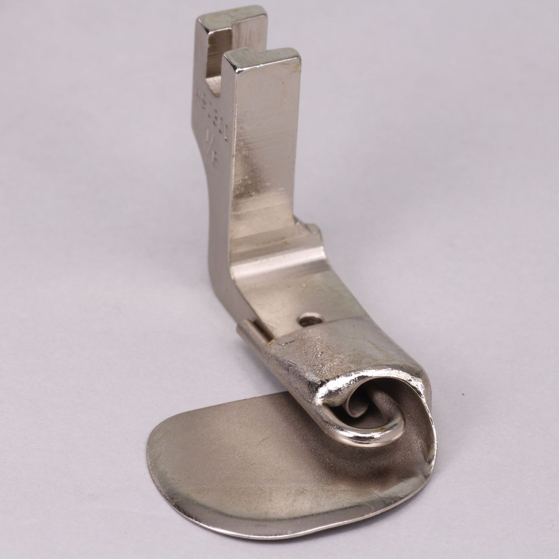 工业用单针平车薄料台湾厂卷边压脚490360 1/16 1/8 3/16 1/4