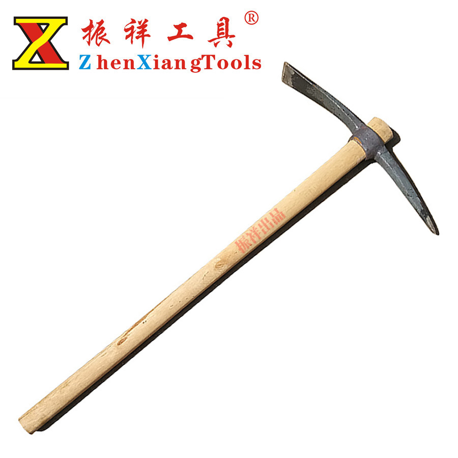 振祥工具五金建筑工具羊角锄把木把子羊镐把木把羊镐把