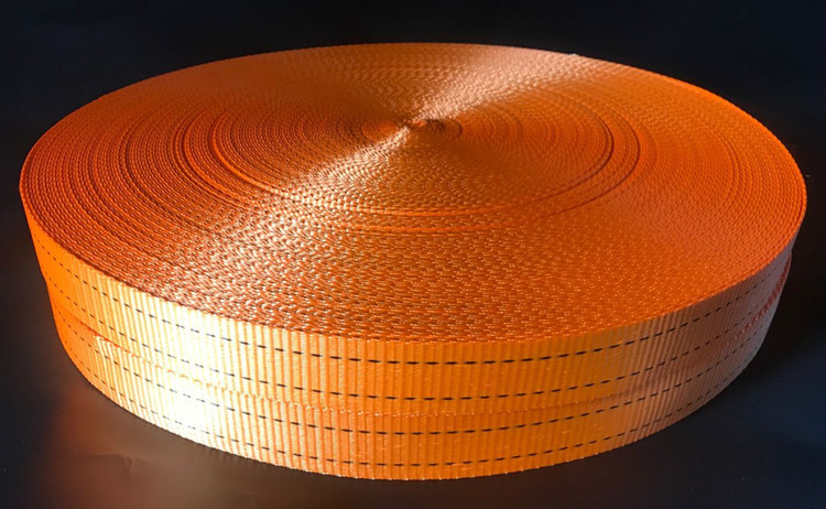 涤纶捆绑编织带物流捆绑带聚酯纤维打包带50mm*100米