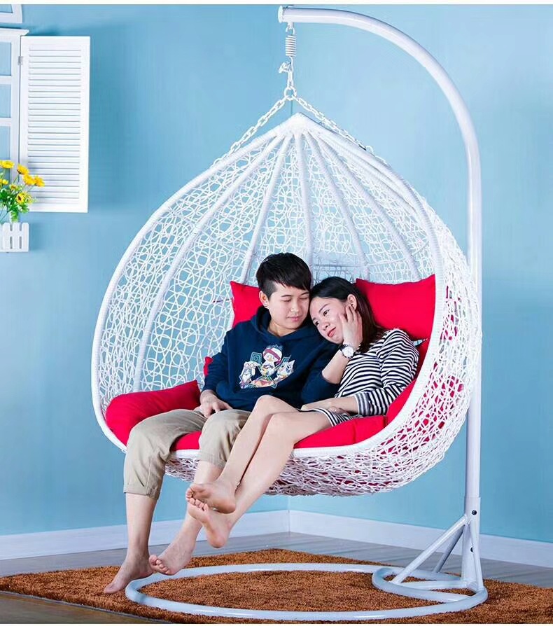 双人鸟巢藤编吊椅吊篮阳台户外情侣吊椅秋千批发支持一件代发