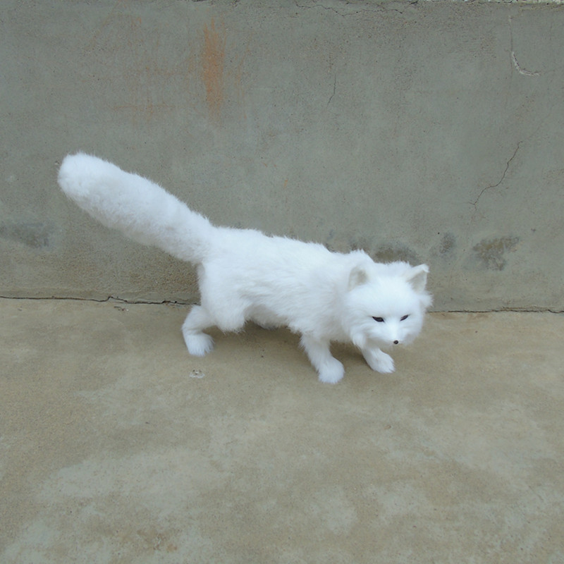 五色可选狐仙工艺品皮毛仿真狐狸提升人缘魅力家居摆件手工品