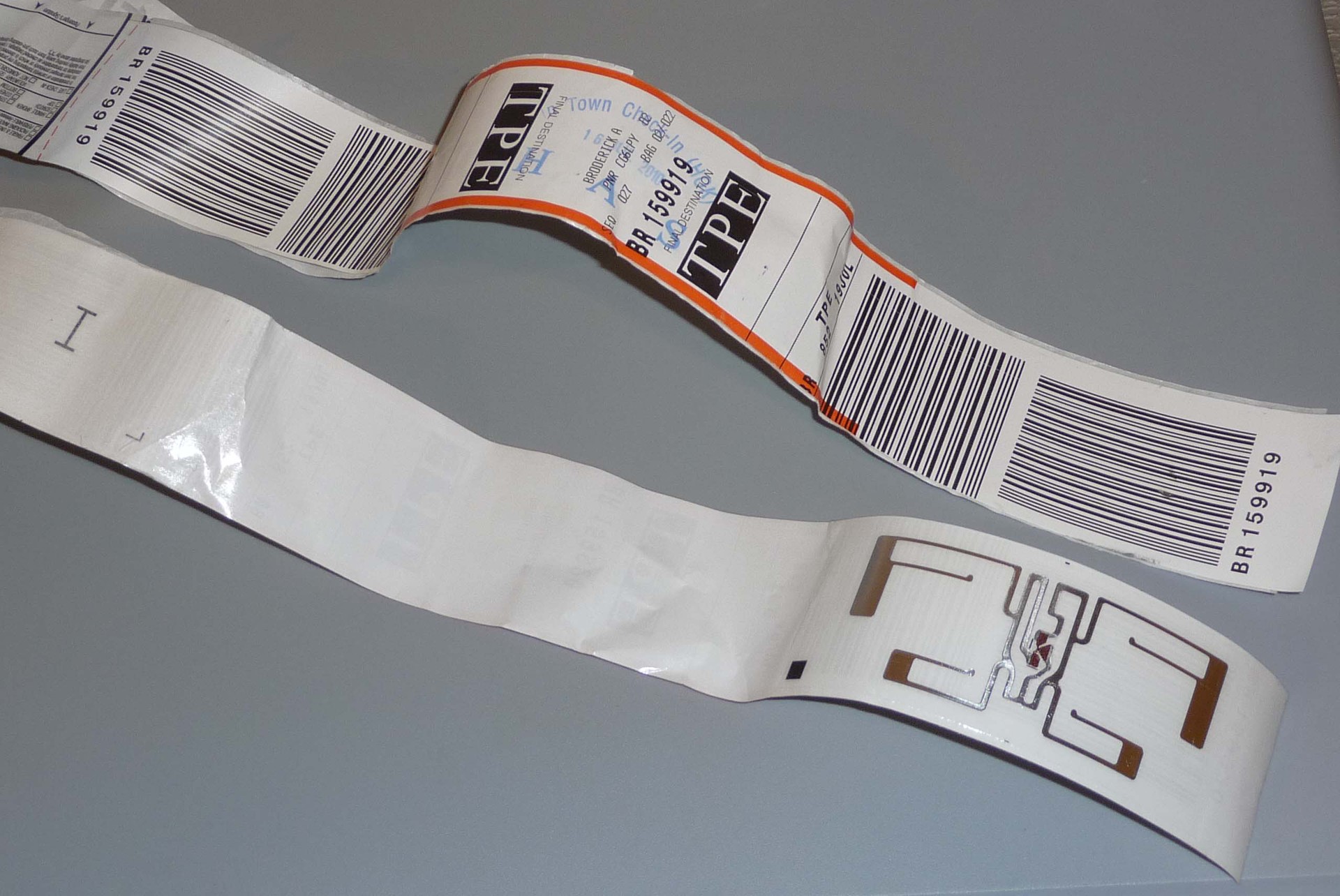 rfid label 不干胶rfid电子标签 航空行李rfid标签 不干胶贴纸