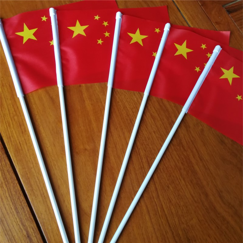 8万根源头厂家供应硬质pvc小旗杆加厚外径6mm彩色手摇旗配件长度可裁