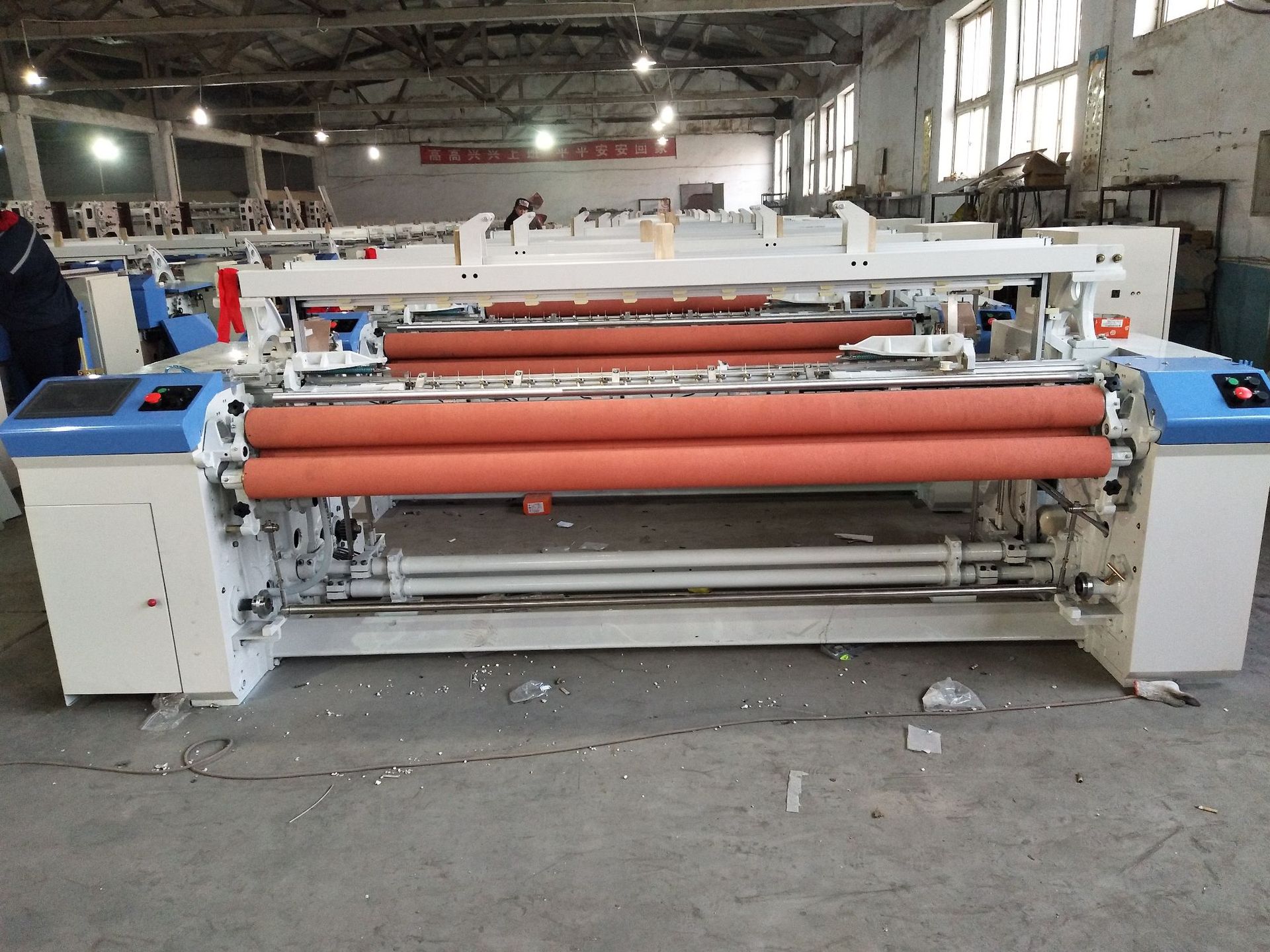新型高效低耗能纱布机 高速喷气织布机