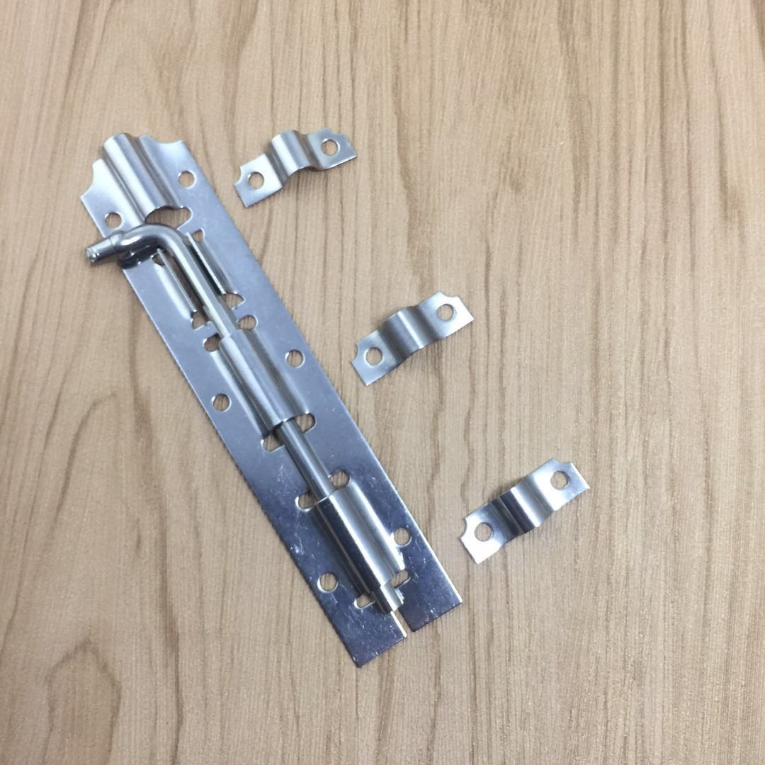 普通不锈钢插销 201木门插销 简易橱柜 明插销 不锈钢插销