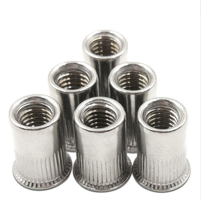 304不锈钢拉铆螺母 平头拉帽六方内外半六角铆螺母 m4m5m6m8m10m1