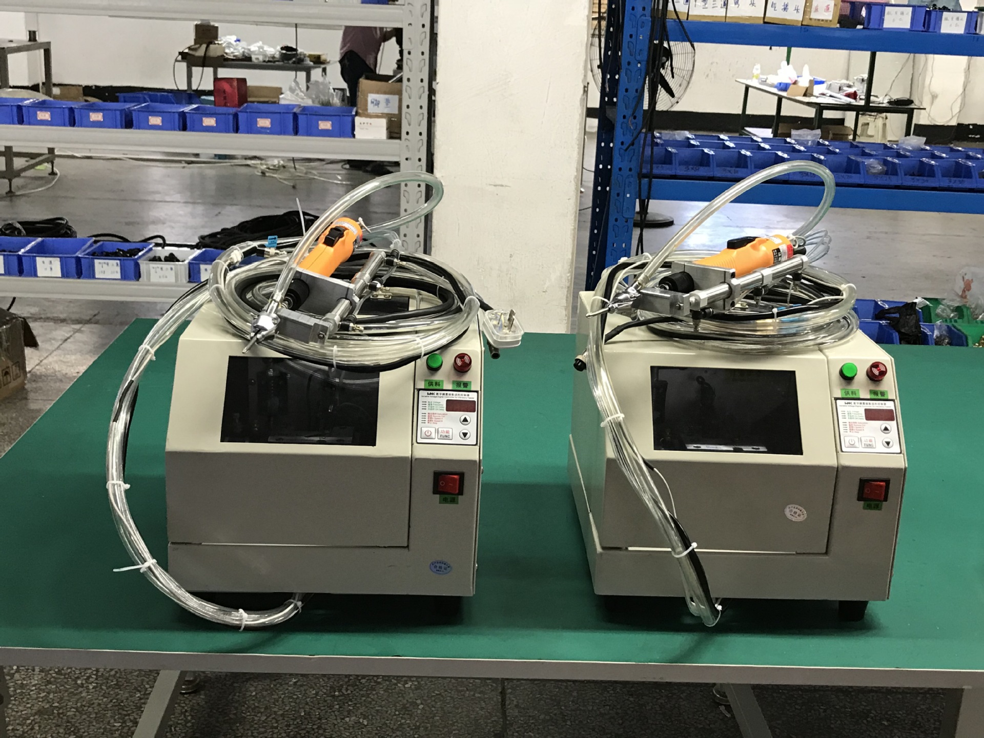 厂家直销 全自动螺丝机吹气式供料器 螺丝供钉机一出一多轴供给机