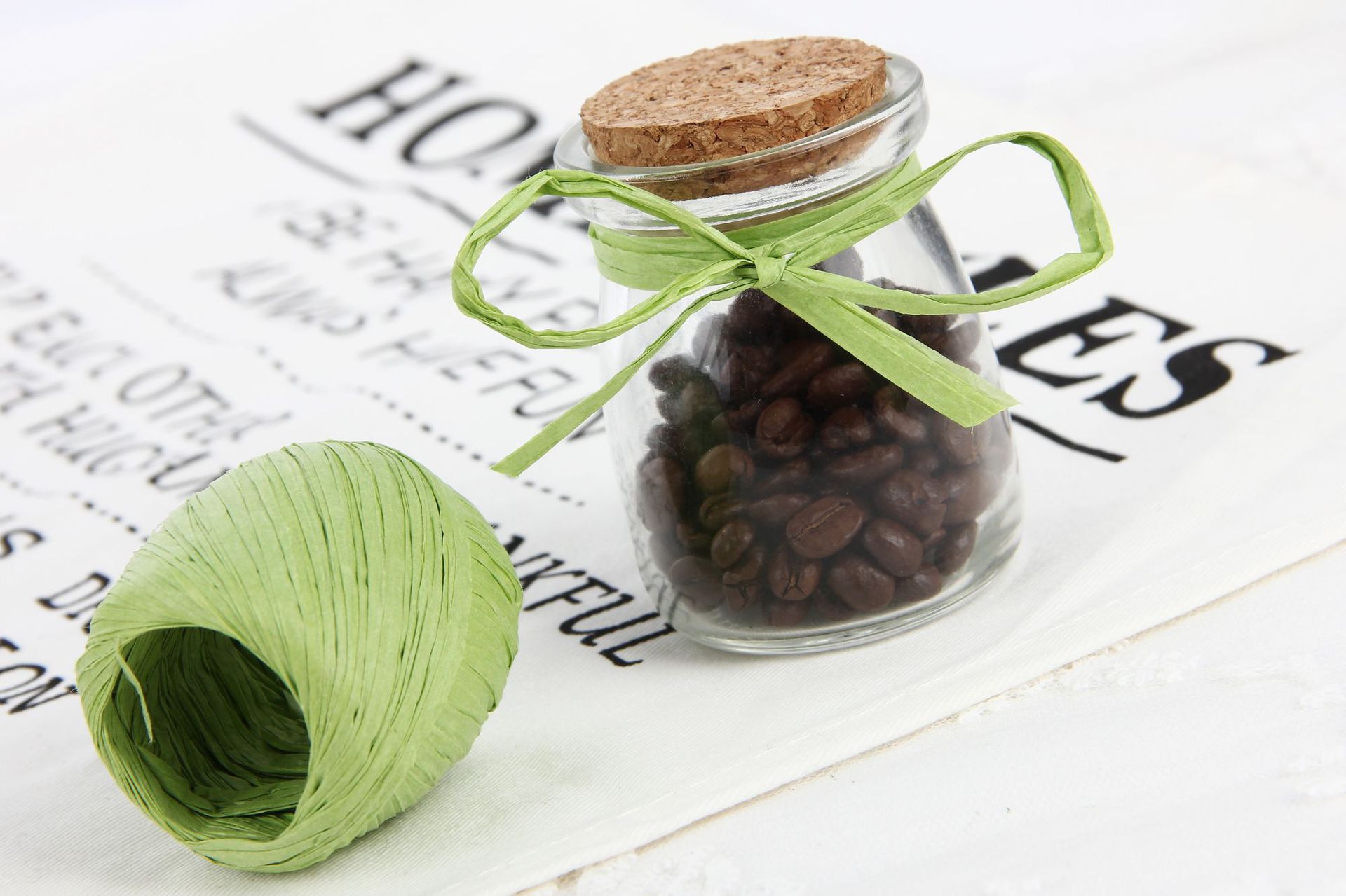 天然拉菲草绳 礼品包装带 环保纸绳 装饰编织花样diy拉菲草 20米