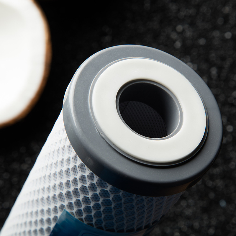 家用净水器cto椰壳压缩活性炭滤芯10寸通用厨房饮水机后置过滤器