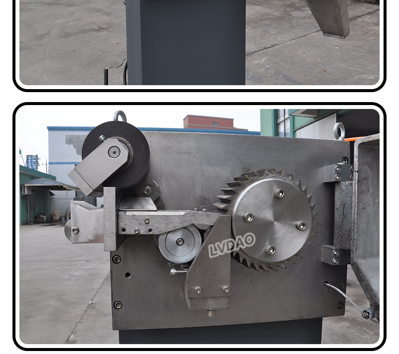 浙江余姚绿岛厂家现货直供立式切粒机 优质灰色立式塑料切粒机