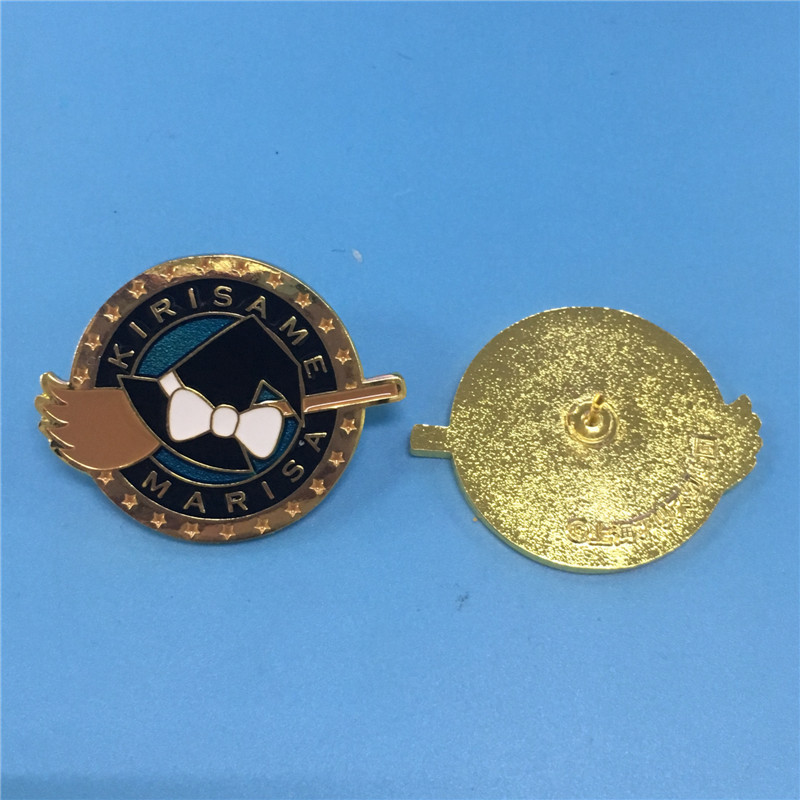 专业定制金属徽章 玻璃漆徽章 日本动漫徽章