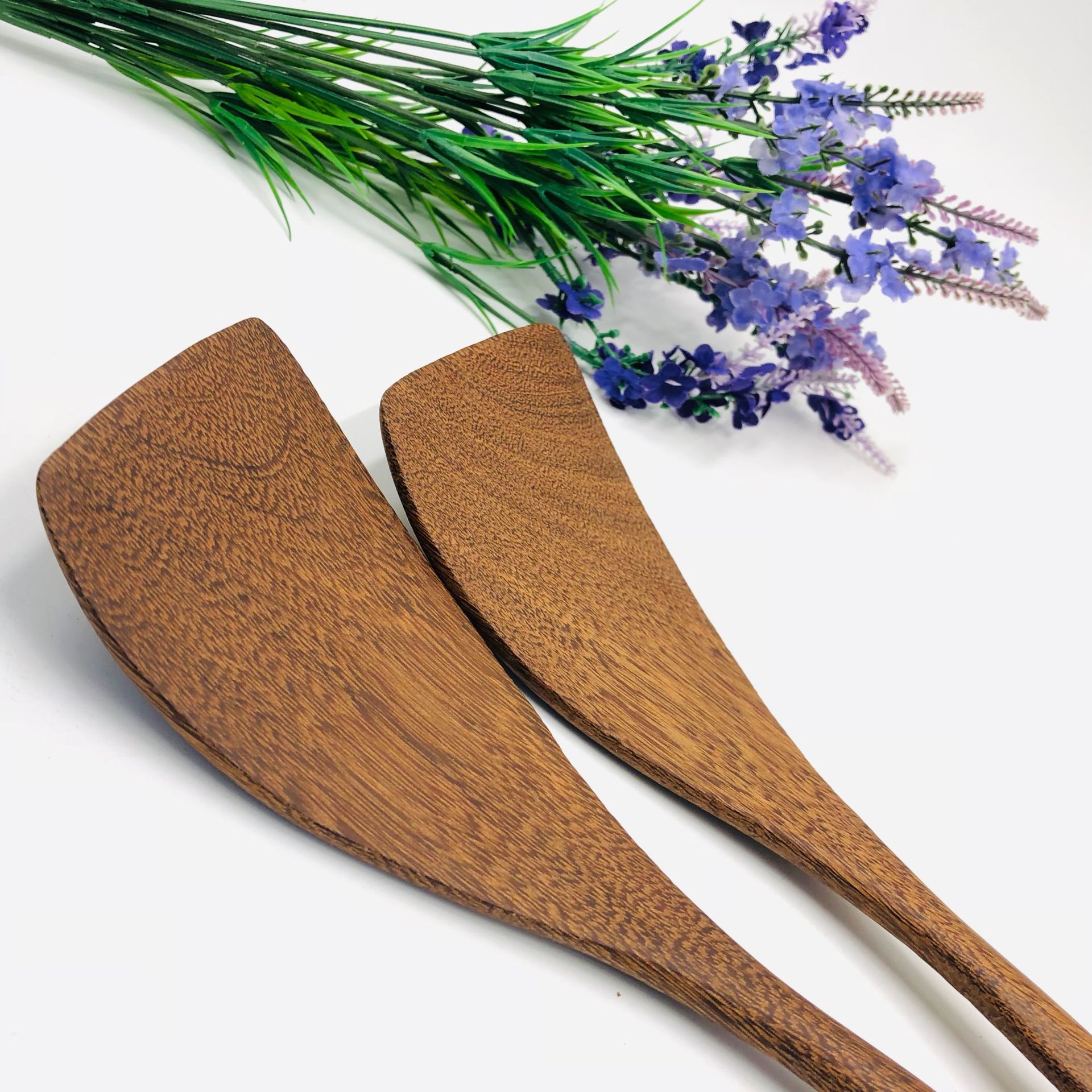 Haoyuan Wood Bamboo Shovel Wholesale with Pot Wood Spatula Non-Stick Pan Wooden Shovel Kitchen Dedicated Cooking Big Shovel