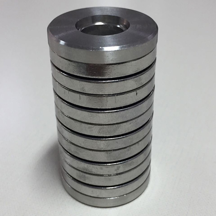 bauer碟形弹簧组 碟簧定制 标准碟簧 带导向碟簧组碟型垫圈